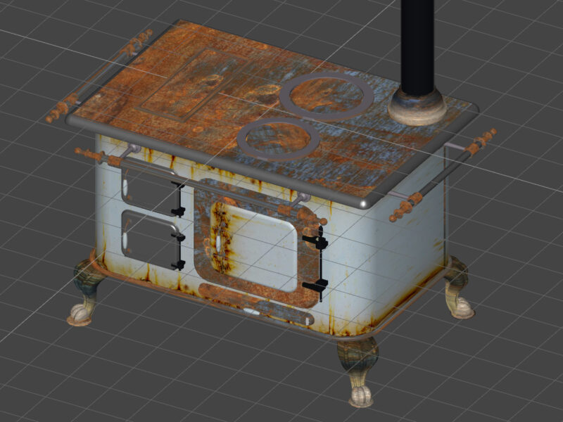 Cocina de leña / Wood stove / Poêle à bois / Fogão a lenha / 木柴炉 - Imagen 4